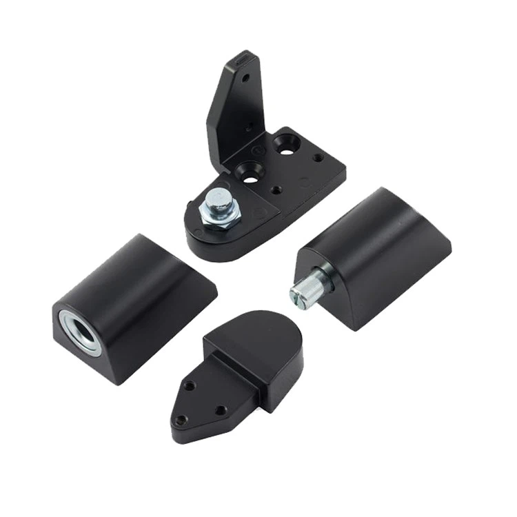 metal door offset pivot set-Dark Bronze